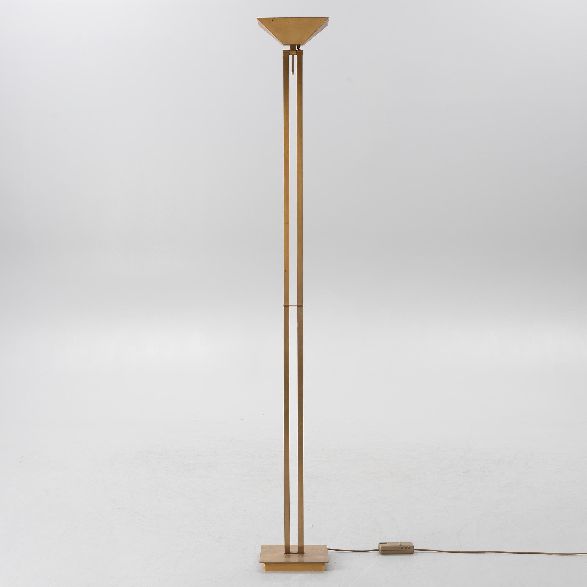 Golvlampa, 1900-talets slut.