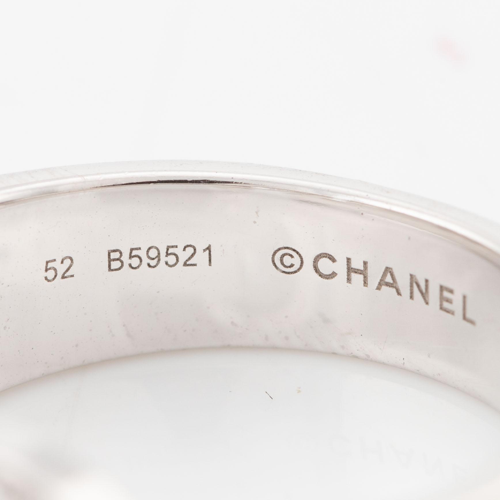 Chanel, ring, 18K white gold with brilliant-cut diamonds.
