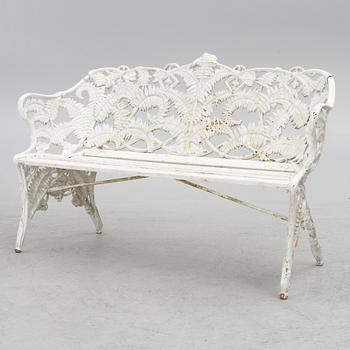 A garden bench, Aggenberg, Stockholm, Sweden, first half of the 20th century.