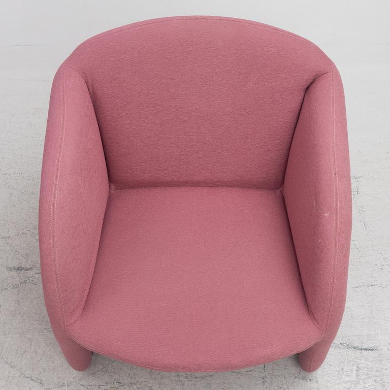 Pierre Paulin, a pair of "Ben" armchairs for Artifort, France, later part of the 20th century.