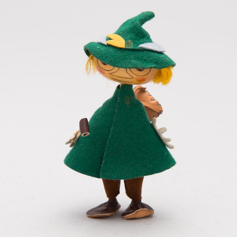 A 1950-60s Moomin character Snufkin  by Atelier Fauni, Finland.