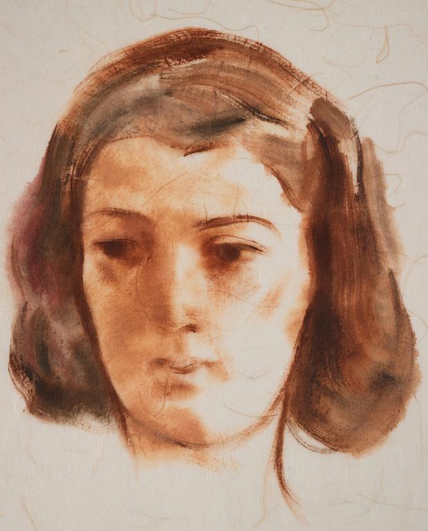 Lotte Laserstein, Woman's Portrait.