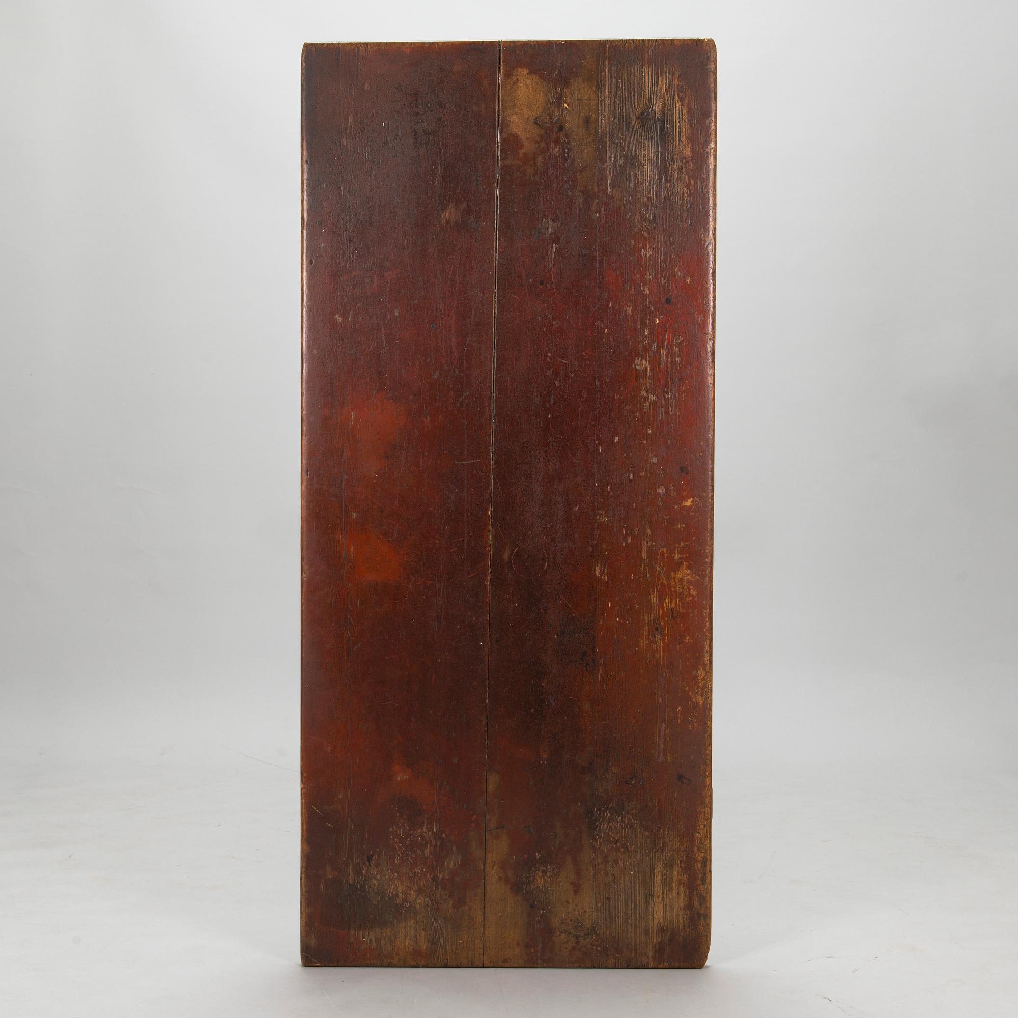 Bockbord, allmoge, Finland, 1800-talets början.