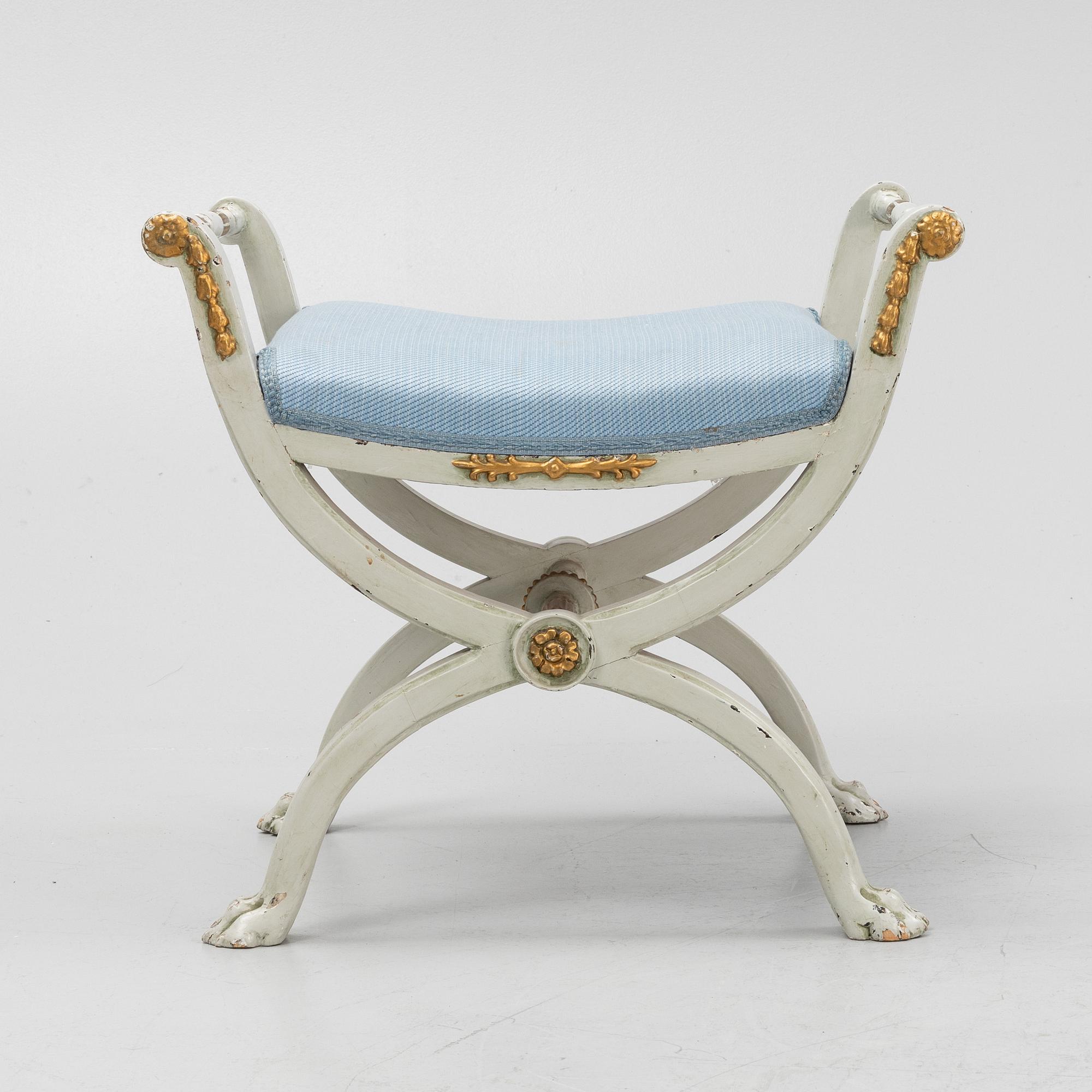 Taburett, sengustaviansk, 1700-talets slut.