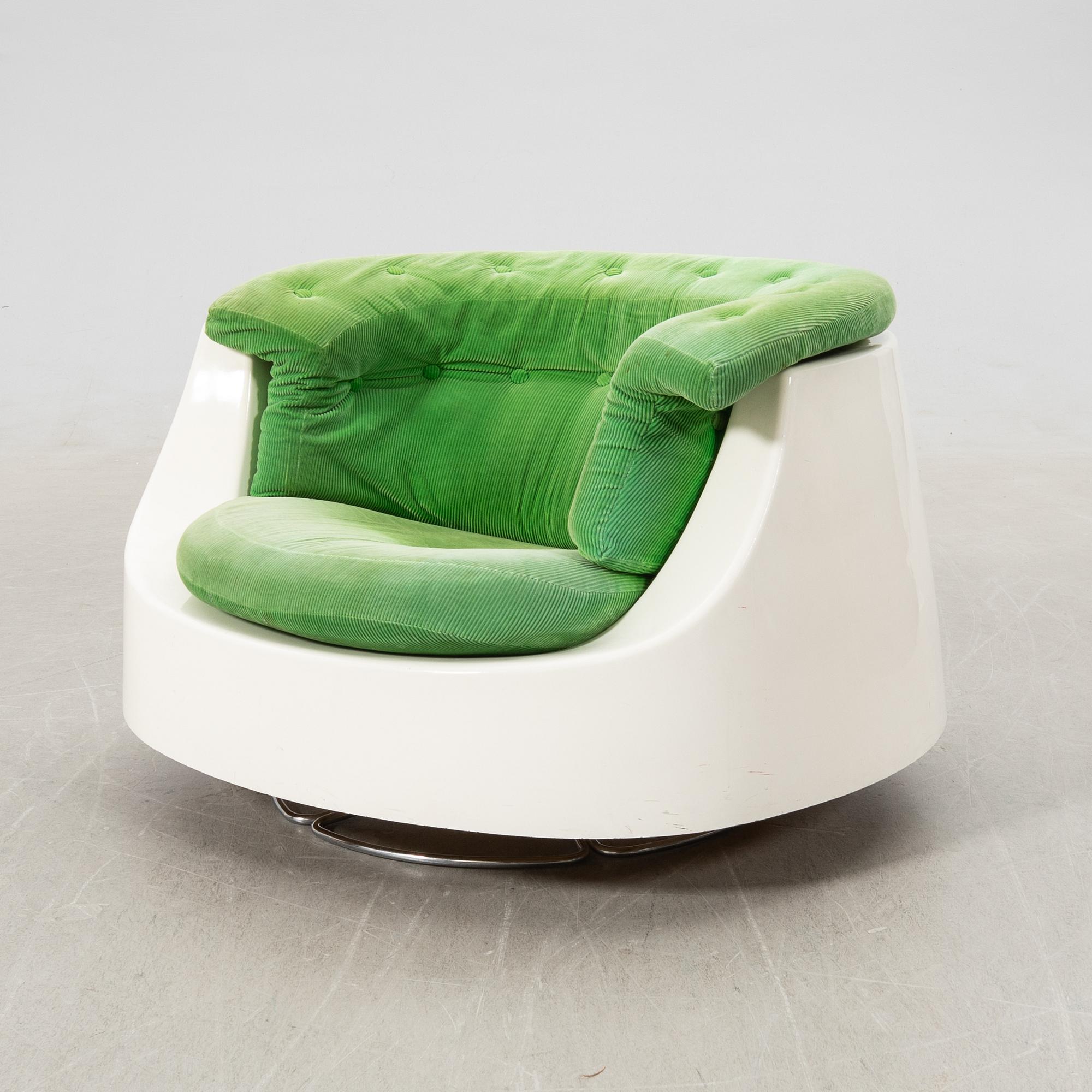 Gillis Lundgren, Swivel armchair, "Sirius", IKEA, 1970s.