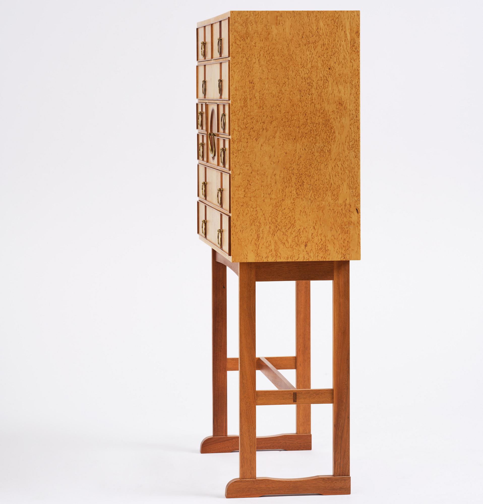 Josef Frank, a model B 2215 cabinet, Svenskt Tenn, post 1985.