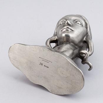 Carl Milles, after. Sculpture, pewter. Marked Millesgården Collection. Height 16 cm.