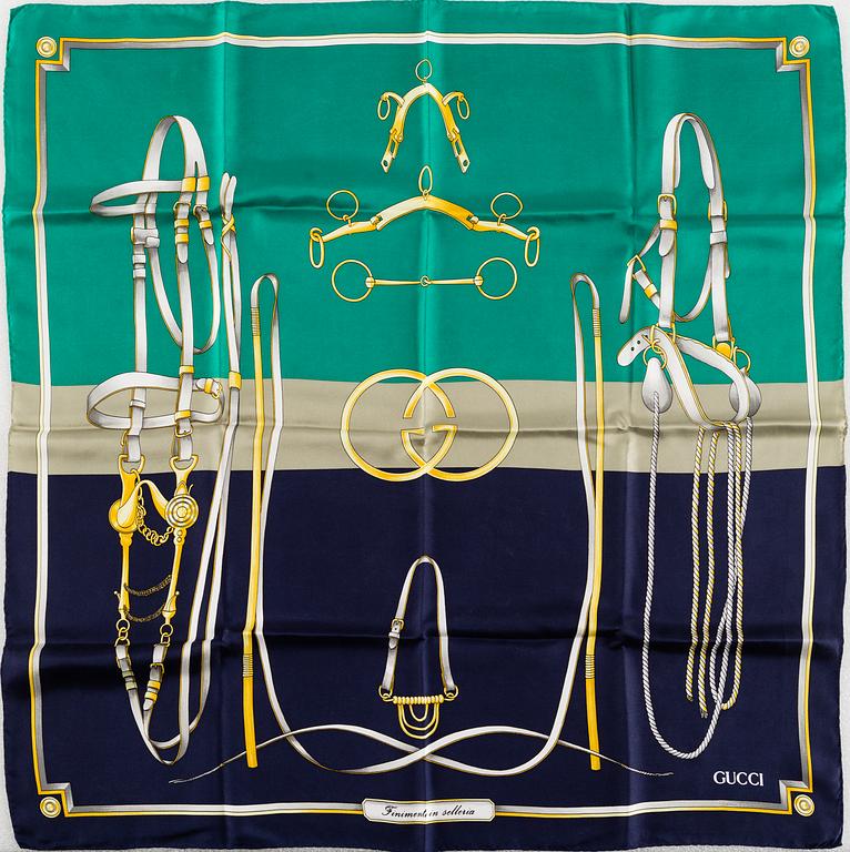 GUCCI, scarves, 2 st.
