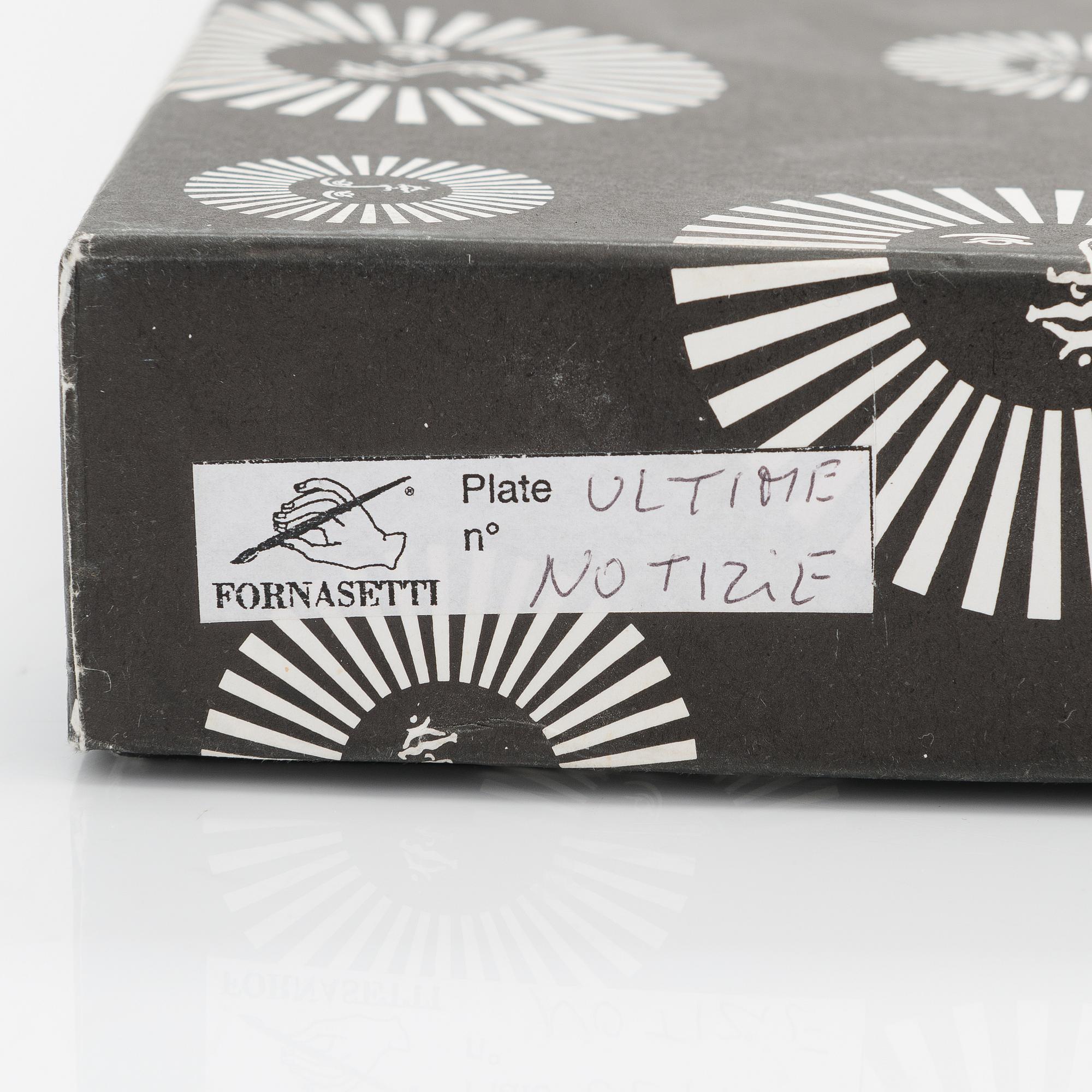 A Piero Fornasetti mirror, 'Farfalle', multicolour, Milan, Italy.