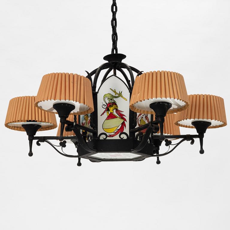 A ceiling light, first half of the 20th Century.