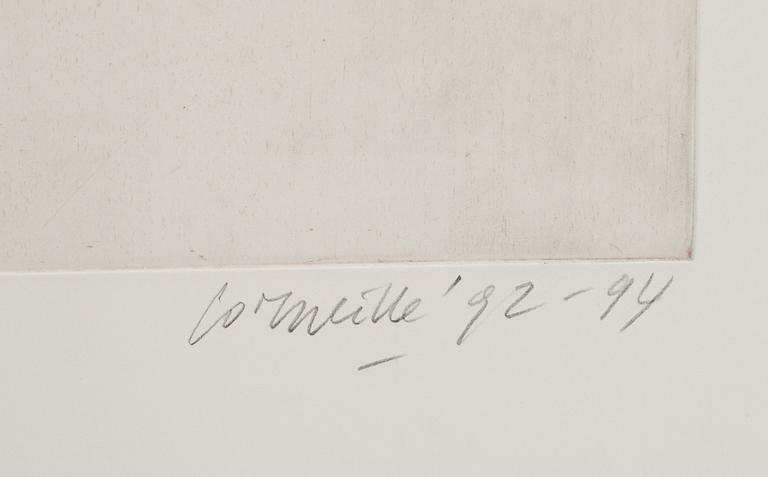 BEVERLOO CORNEILLE, akvatintetsning, signerad och numrerad 8/60, daterad 92-94.