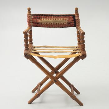 A sofa and four foldable armchairs, first half of the 19th century.