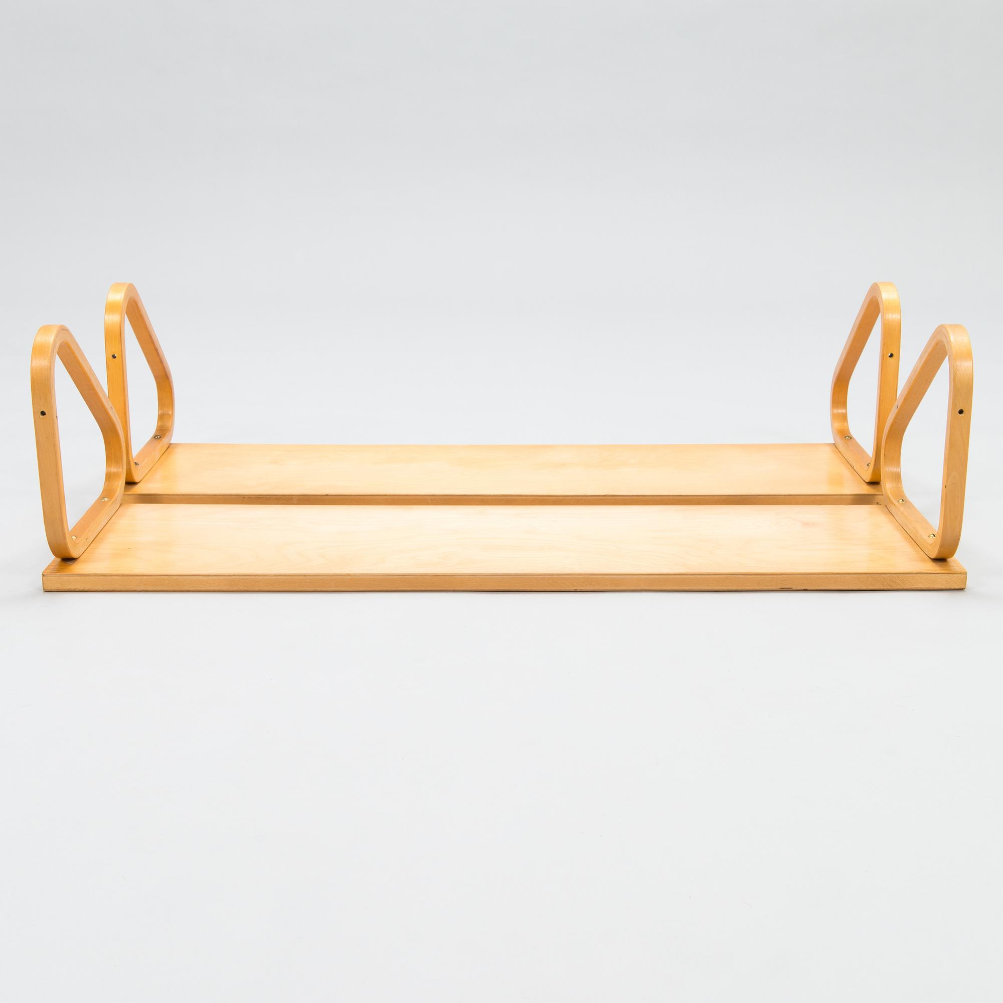 ALVAR AALTO, Two mid 20th Century '112B' shelves for Artek.