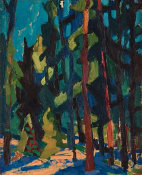 Lennart Rodhe, Forest landscape.