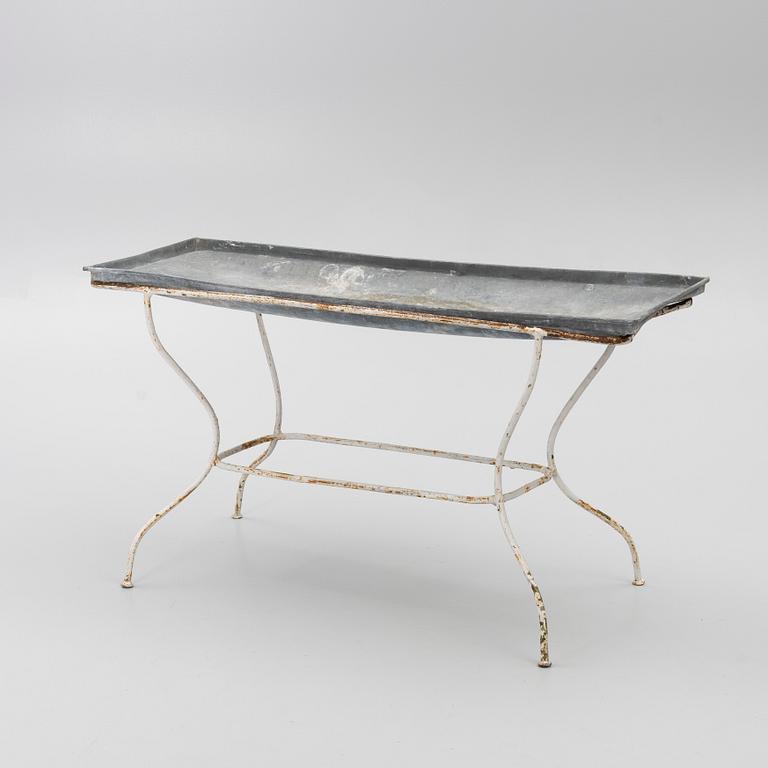 Trädgårdsmöbler, 3 delar, 1900-talets mitt.