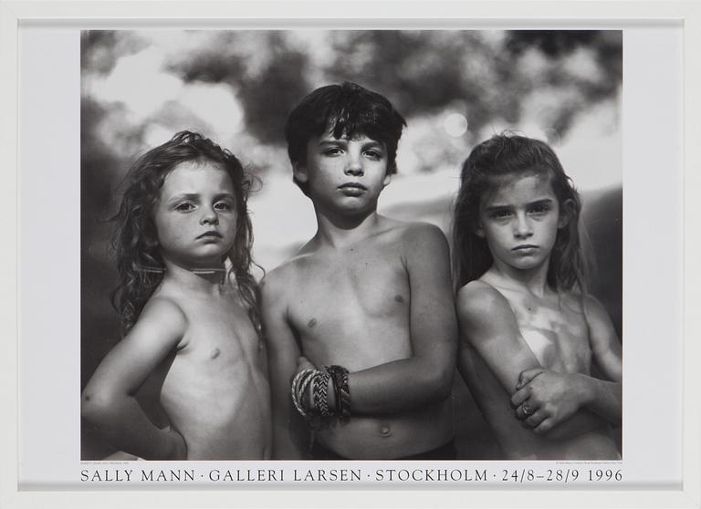 A Sally Mann Poster from the first European Gallery exhibition at Gallery Christian Larsen 1996, printed in 200 copies.
