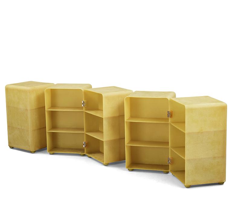 Jonas Lindvall, "Sacred box / Bookworm", a storage unit, unique for Fosieplast 2004-2008.