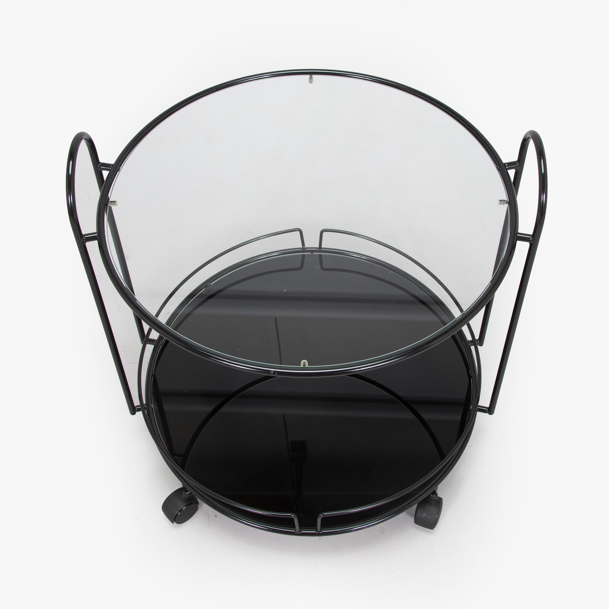A serving trolley / side table, 1990s.