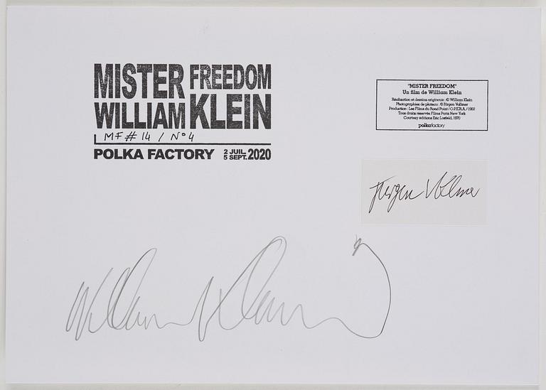 William Klein, ”Mister Freedom koffert - full set edition”, 2020.