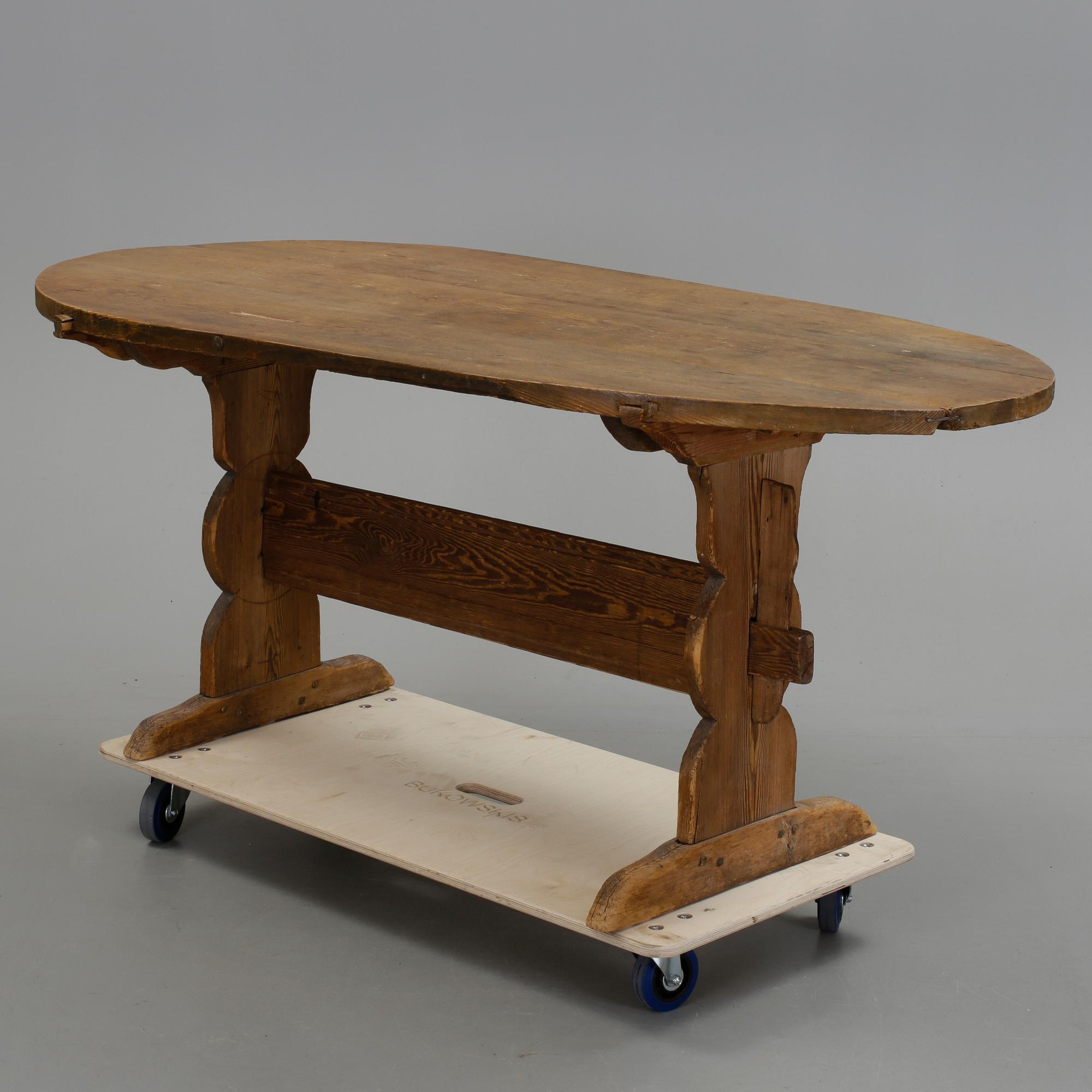 BOCKBORD, allmoge, 1800-talets mitt.