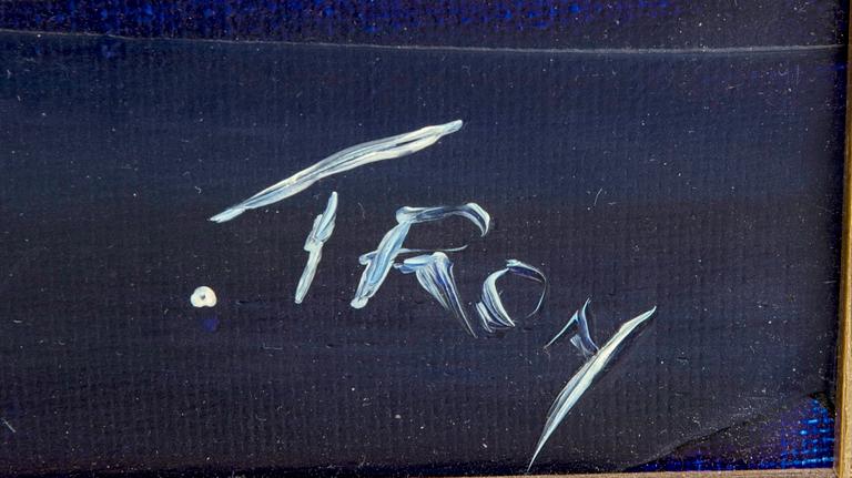 Jean-Claude Tron, oil on canvas, signed and dated 98.