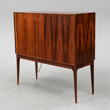KURT ØSTERVIG, a rosewood veneered drinks cabinet, Denmerk, 1960's.