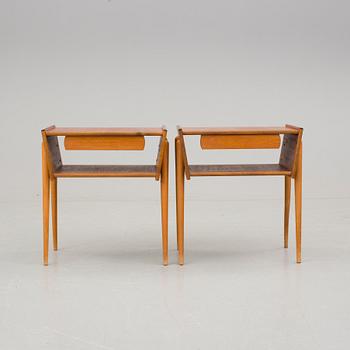 SÄNGBORD, ett par, 1900-talets tredje kvartal.