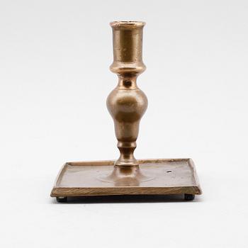 LJUSSTAKE, brons, 1600-tal.
