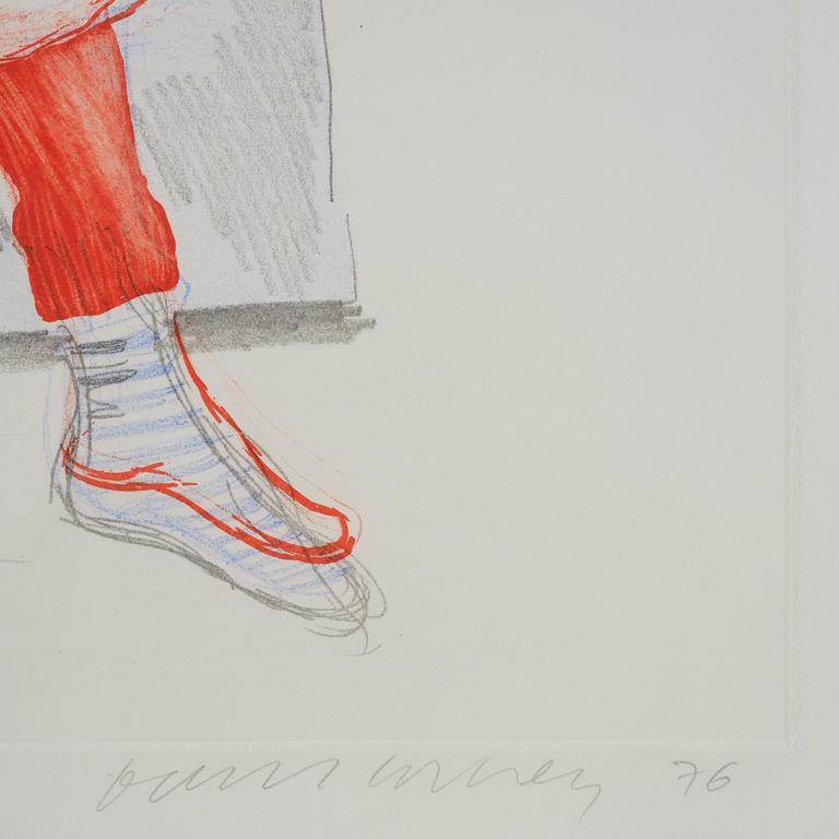 David Hockney, "Celia Observing".