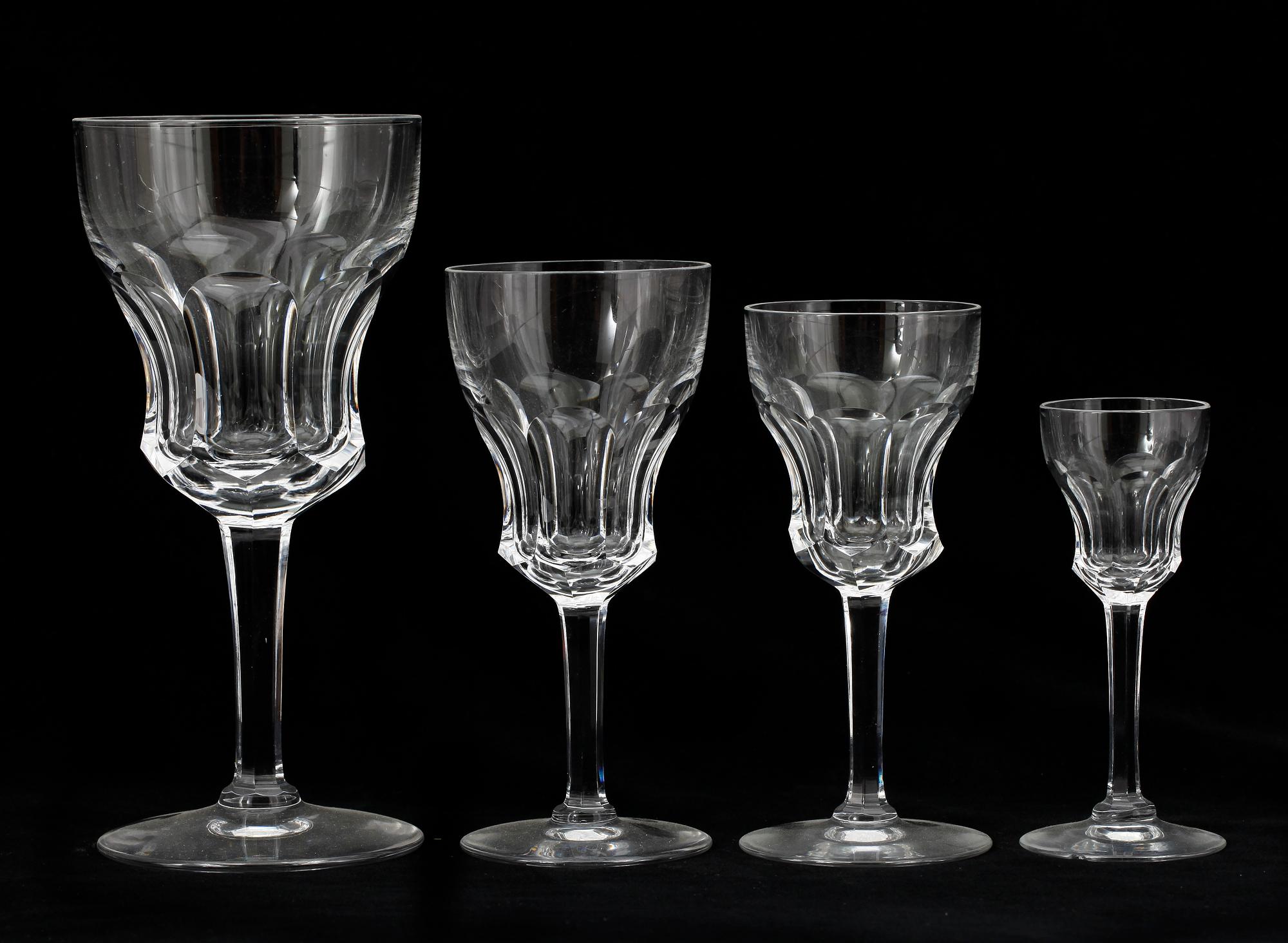 GLASSERVIS, 38 delar, Kosta, "Nya alma".