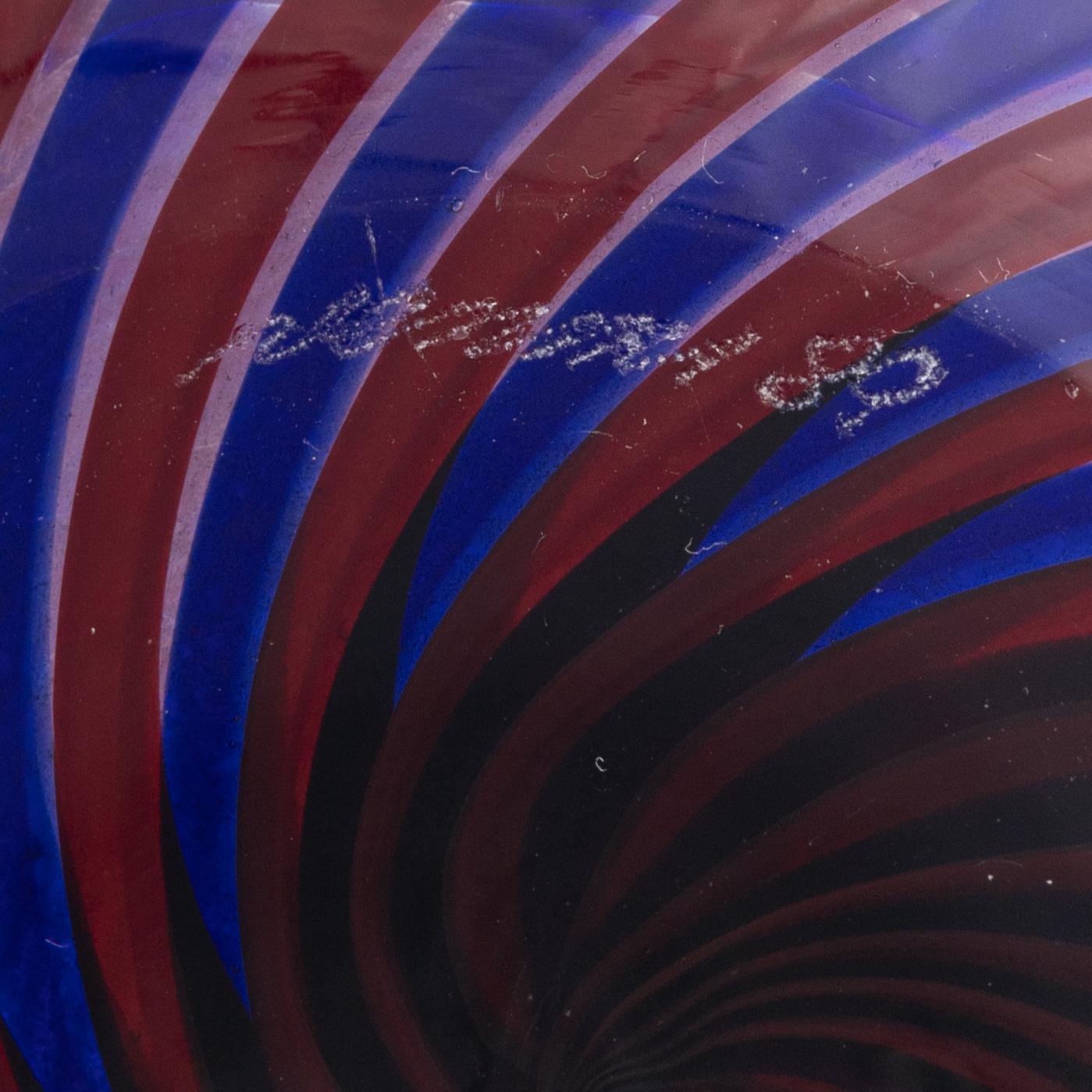 Venini, a glass vase, Murano, Italy, 1989.