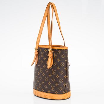 Louis Vuitton, a Monogram Canvas 'Petit Bucket' bag with pochette.