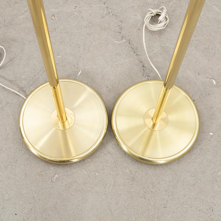 Golvlampor 1 par, Belysia AB Sweden, 1900-talets senare hälft.