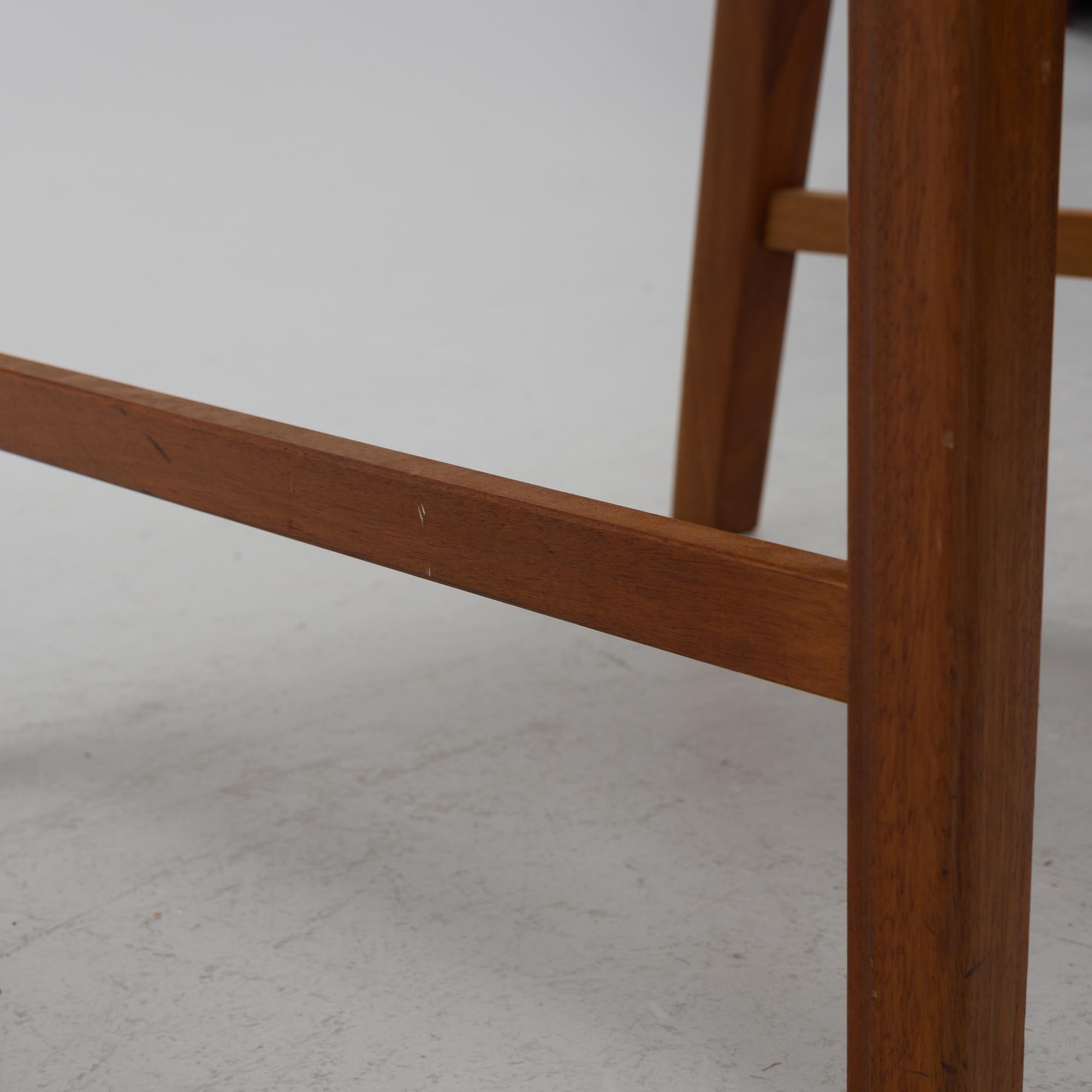 Bertil Fridhagen, A nine piece 'Diamant' dining set, Svenska Möbelfabrikerna Bodafors, 1960s.