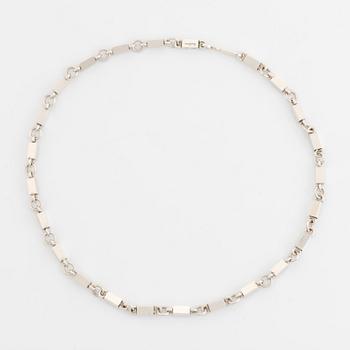 Wiwen Nilsson, a sterling silver necklace, Anders Nilsson, Lund 1964.