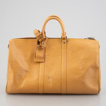 Louis Vuitton, weekend bag, "Keepall 45", 1987.