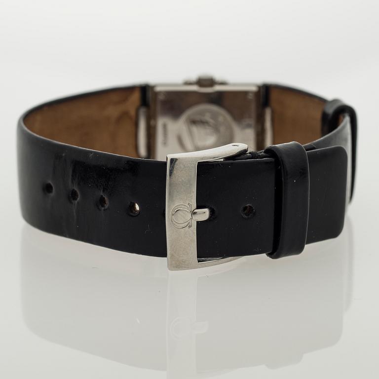 OMEGA, Constellation, quadra, wrist watch, 24 x 19 mm.