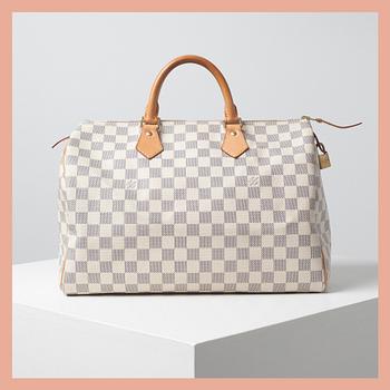 HANDBAG, "Speedy 35", Louis Vuitton.