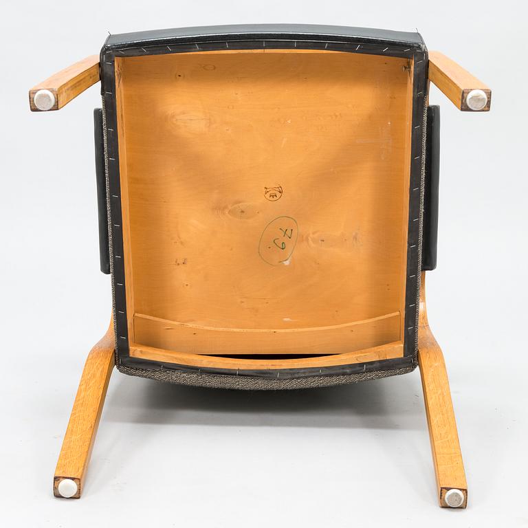 ALVAR AALTO. A late 20th century model 46 armchair. Made to order.