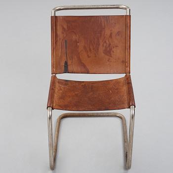 Sven Markelius, a chair executed by AB Stockholms Nya Järnsängsfabrik for the 1930 Stockholm Exhibition.