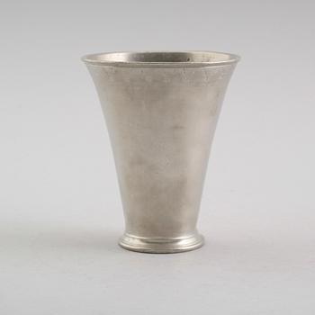 BÄGARE, tenn, Christopher Ekman, Eksjö 1777.