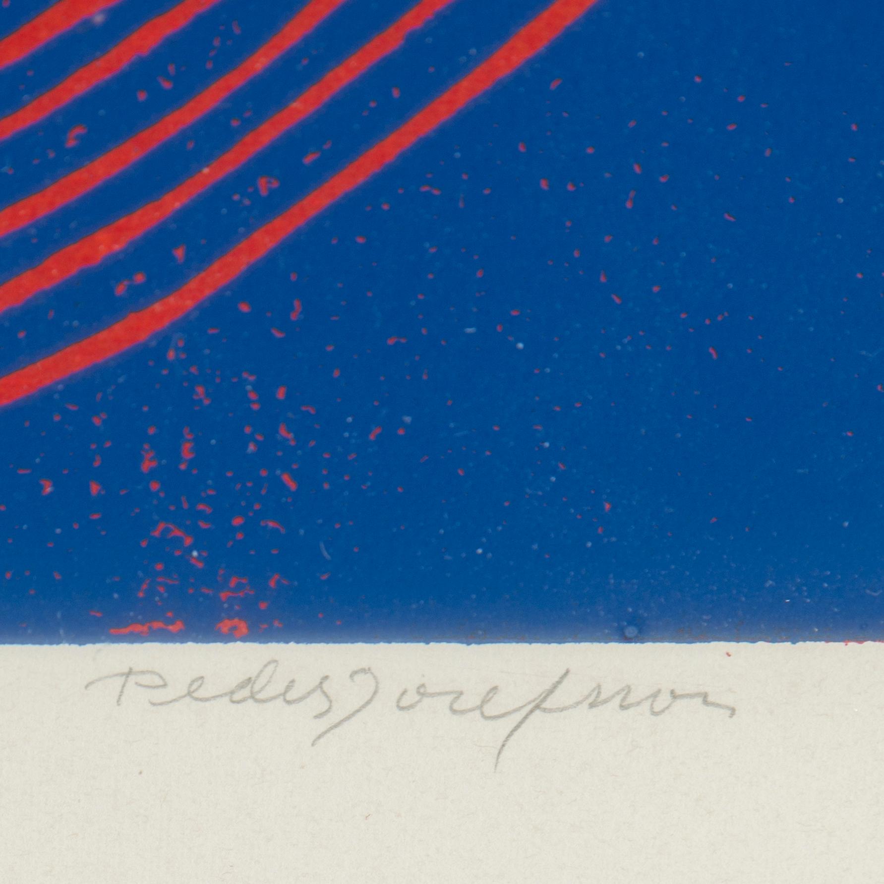 PEDER JOSEFSSON, serigrafier, ett par, signerade och numrerade 2/40.