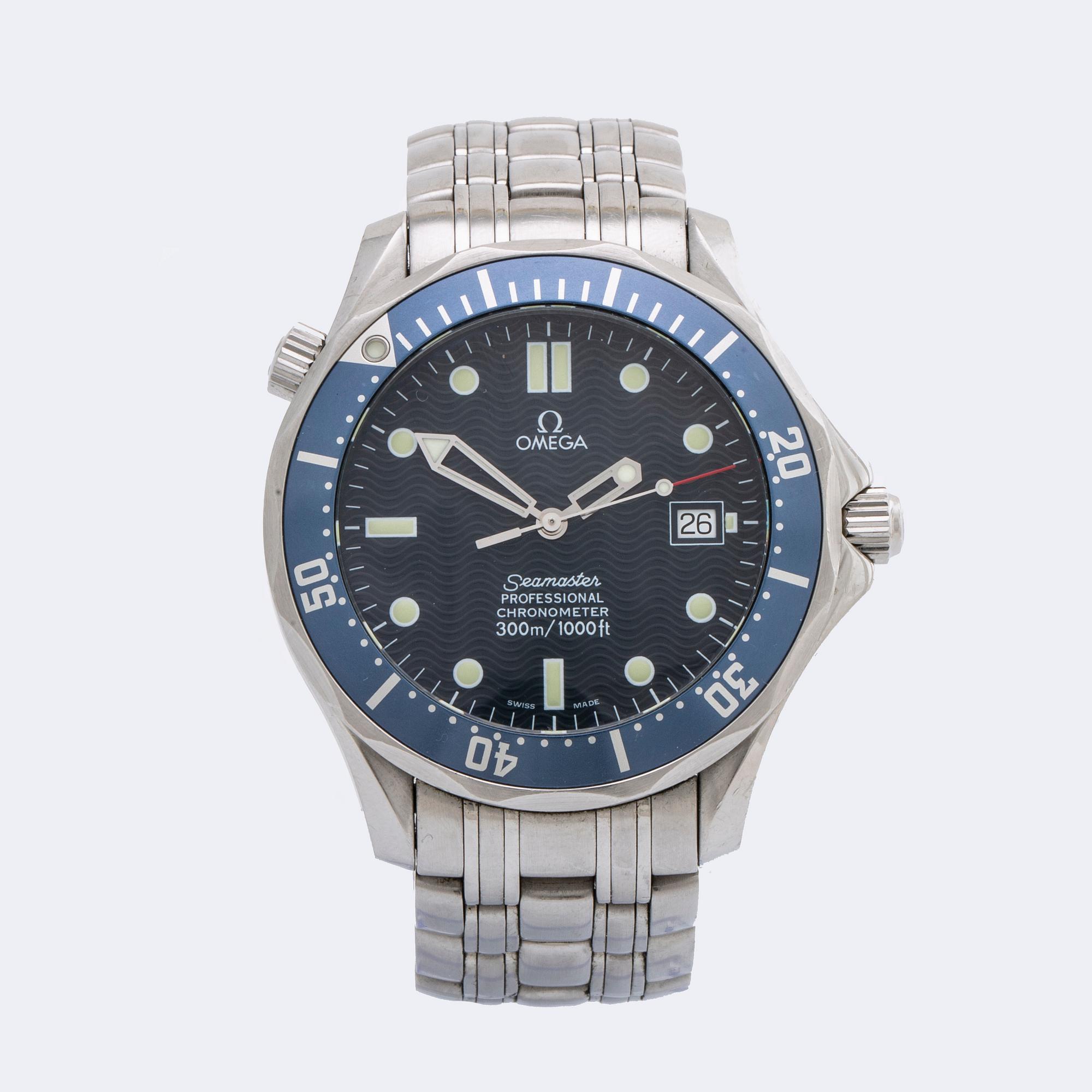 OMEGA, Seamaster Professional (300m/1000ft), Chronometer, wristwatch, 41,5 mm.
