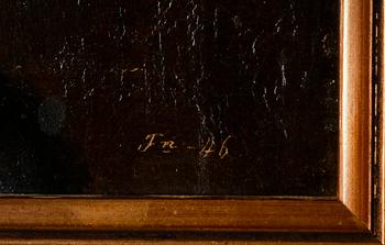 FERDINAND FAGERLIN, olja på duk, monogramsignerad och daterad -46.