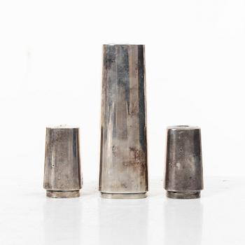 Ströare, silver, tre stycken, GAB, 1960-tal.