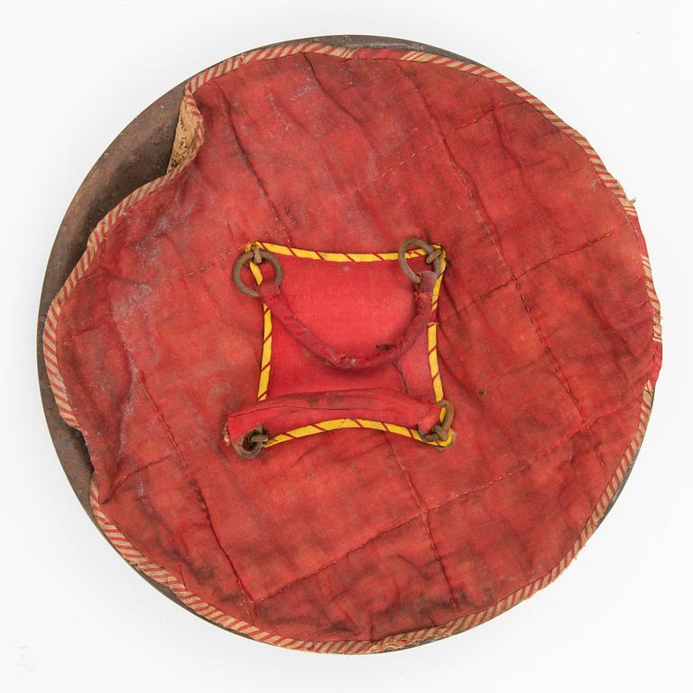 A 19th Century Indo-persian Dhal Separ steel shield.