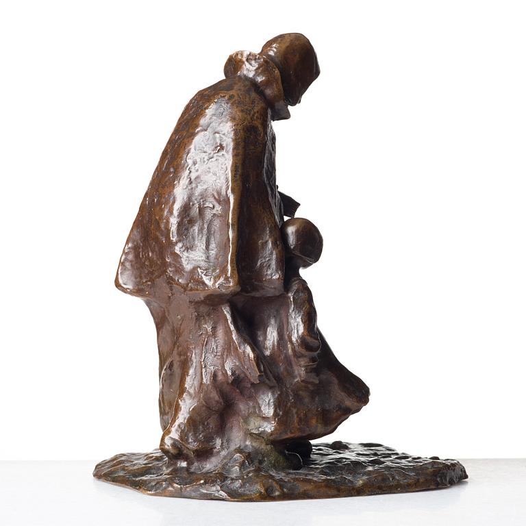 Ruth Milles, "Grand-mère et sa petite fille".