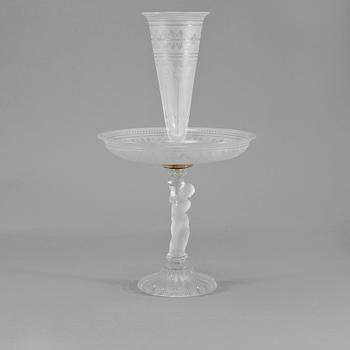 BORDSUPPSATS, glas, 1900-talets fjärde kvartal.