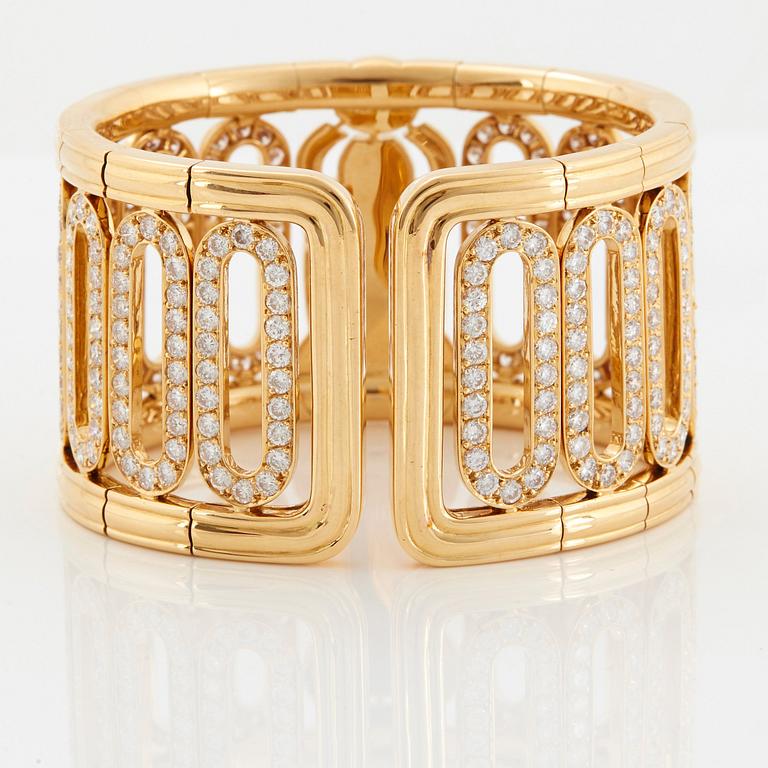 Cartier "Scarab" a cuff bracelet.