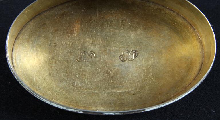 DOSOR, 2 st, silver, 1800/1900-tal.